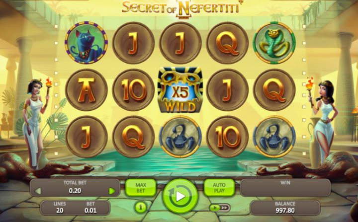 Secret of Nefertiti Logo